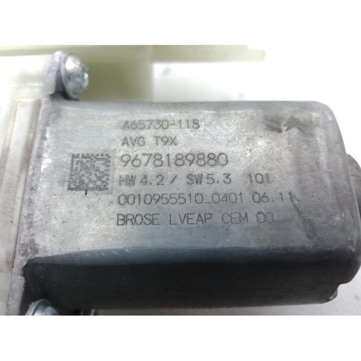9678189880 ELEVALUNAS PUERTA LAT DEL IZQ PEUGEOT 308 II |Desguaces La Cabaña