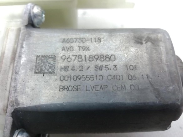 9678189880 ELEVALUNAS PUERTA LAT DEL IZQ PEUGEOT 308 II |Desguaces La Cabaña