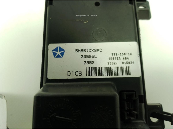56042497AC, MANDO ELEVALUNAS PUERTA LAT DEL IZQ JEEP CHEROKEE (KJ)|Desguaces La Cabaña