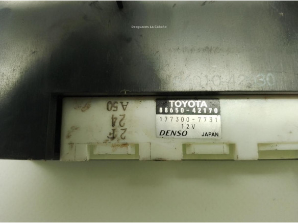 8865042170 MANDO CLIMA TOYOTA RAV 4 II (_A2_)|Desguaces La Cabaña