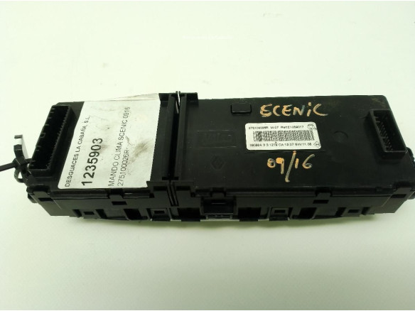 275100026R MANDO CLIMA RENAULT SCÉNIC III (JZ0/1_)|Desguaces La Cabaña