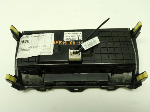 5590002220B MANDO CLIMA TOYOTA AURIS (_E18_)|Desguaces La Cabaña