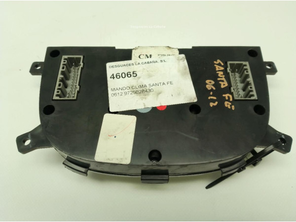 972502B430 MANDO CLIMA HYUNDAI SANTA FÉ II (CM)|Desguaces La Cabaña