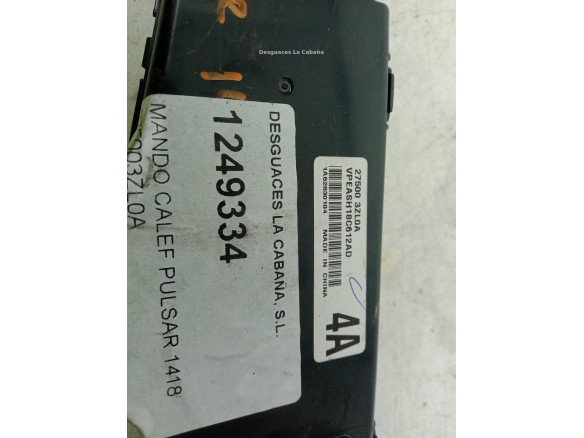 275003ZL0A MANDO CALEFACCION NISSAN PULSAR Fastback (C13)|Desguaces La Cabaña