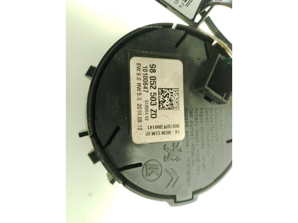 98052503ZD INTERRUPTOR CONTROL TRACCION PEUGEOT PARTNER Furgón|Desguaces La Cabaña