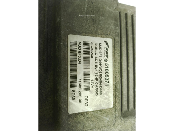 518053371 CENTRALITA AIRBAG FIAT DOBLO Cargo (223_)|Desguaces La Cabaña