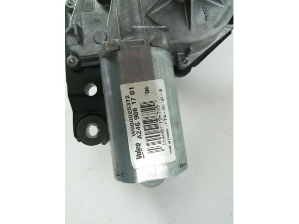 A2469061701 MOTOR LIMPIAPARABRISAS TRA MERCEDES BENZ CLASE B (W246, W242) |Desguaces La Cabaña