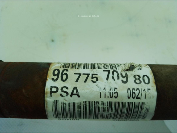 9808771480 PALIER DEL IZQ CITROEN C4 Grand Picasso II|Desguaces La Cabaña