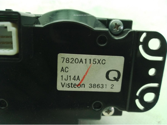 6477K4 7820A115XC MANDO CLIMA PEUGEOT 4007 (GP_)|Desguaces La Cabaña
