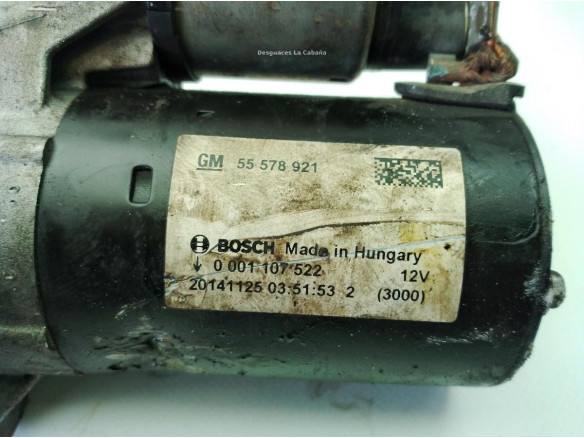 55578921 ARRANQUE OPEL CORSA E (X15)|Desguaces La Cabaña