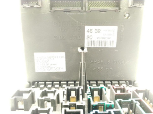1635454632 CAJA FUSIBLES INTERIOR (BSI) MERCEDES BENZ CLASE M (W163)|Desguaces La Cabaña