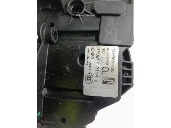 1612486980 CERRADURA PUERTA LAT TRA DER CITROEN JUMPER Furgón|Desguaces La Cabaña