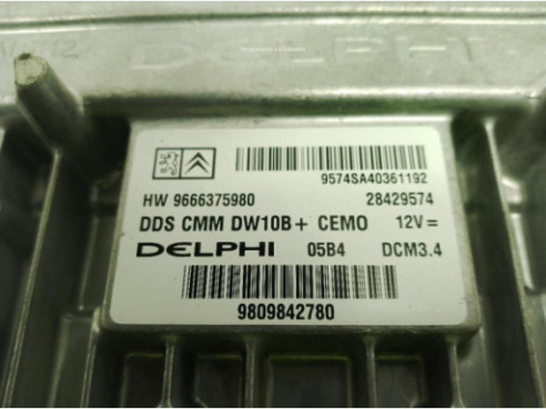 9801538280  9666375980 CENTRALITA MOTOR PEUGEOT 508|Desguaces La Cabaña