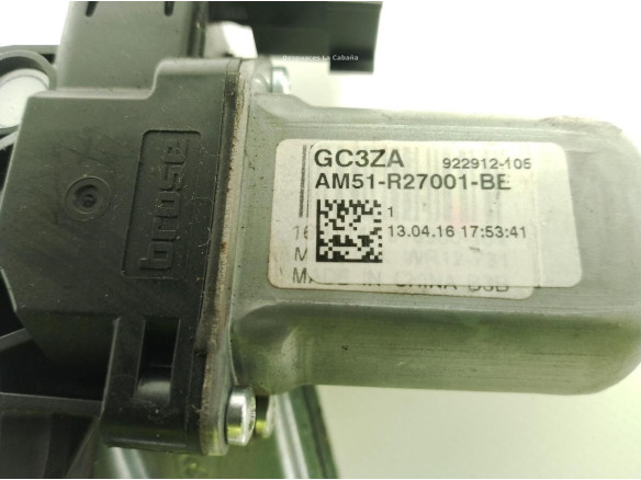 ELEVALUNAS PUERTA LAT TRA IZQ FORD C-MAX II (DXA/CB7, DXA/CEU)|Desguaces La Cabaña