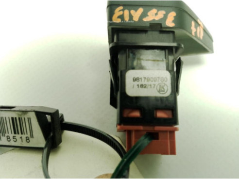 9817909780 INTERRUPTOR WARNING CITROEN C-ELYSEE|Desguaces La Cabaña