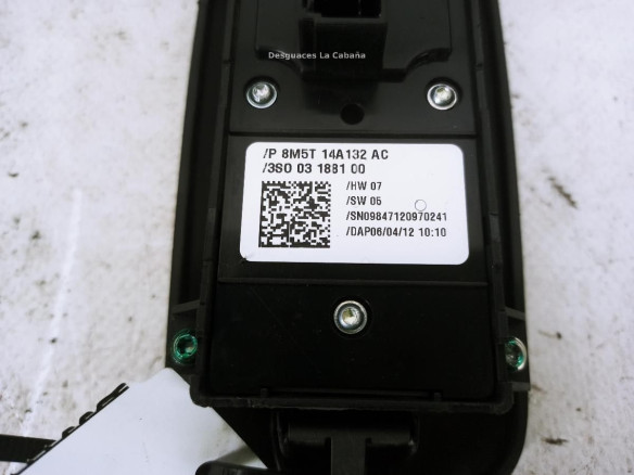 3S003188100 MANDO ELEVALUNAS PUERTA LAT DEL IZQ FORD KUGA I |Desguaces La Cabaña