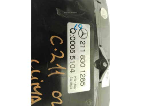 2118301285 MANDO CLIMA MERCEDES BENZ CLASE E (W211)|Desguaces La Cabaña