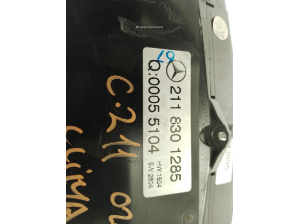 2118301285 MANDO CLIMA MERCEDES BENZ CLASE E (W211)|Desguaces La Cabaña