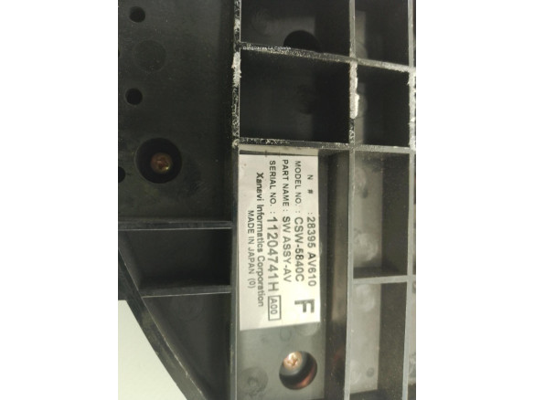 28395AV610F MANDO CLIMA NISSAN PRIMERA Hatchback (P12)|Desguaces La Cabaña