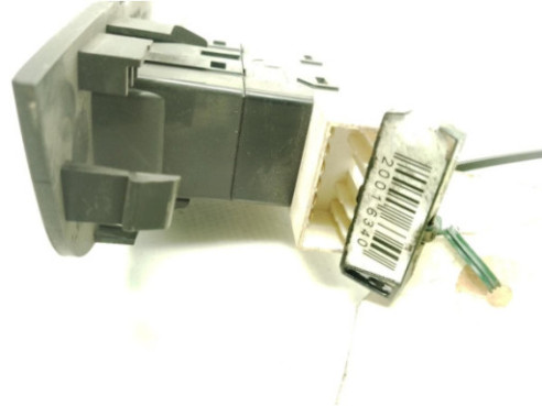 MANDO ELEVALUNAS PUERTA LATERAL TRASERO IZQUIERDO|Desguaces La Cabaña 2