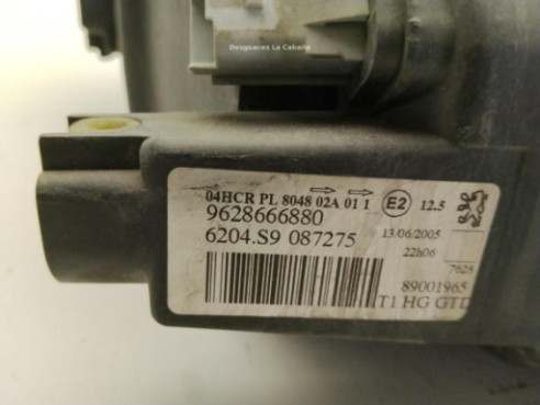 6204S9, 9628666880 FARO IZQUIERDO PEUGEOT 206 Fastback (2A/C)|Desguaces La Cabaña