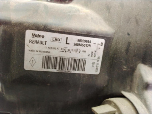 260601236R 260605312R FARO IZQUIERDO DACIA SANDERO II|Desguaces La Cabaña