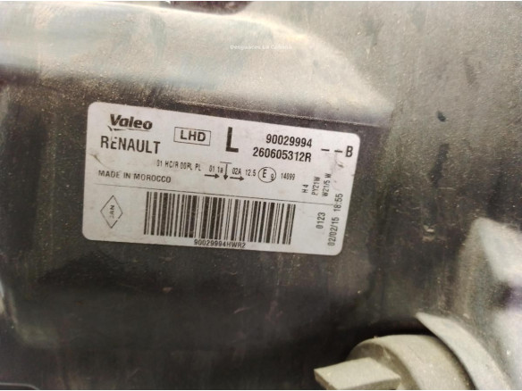 260601236R 260605312R FARO IZQUIERDO DACIA SANDERO II|Desguaces La Cabaña
