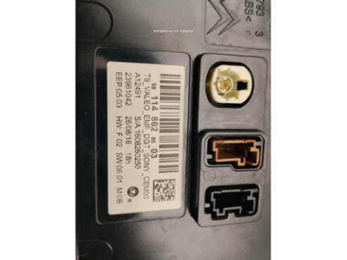 9811486280 PANTALLA MULTIMEDIA PEUGEOT 308 II|Desguaces La Cabaña