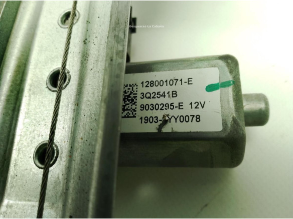 ELEVALUNAS PUERTA LAT DEL DER DACIA DUSTER|Desguaces La Cabaña