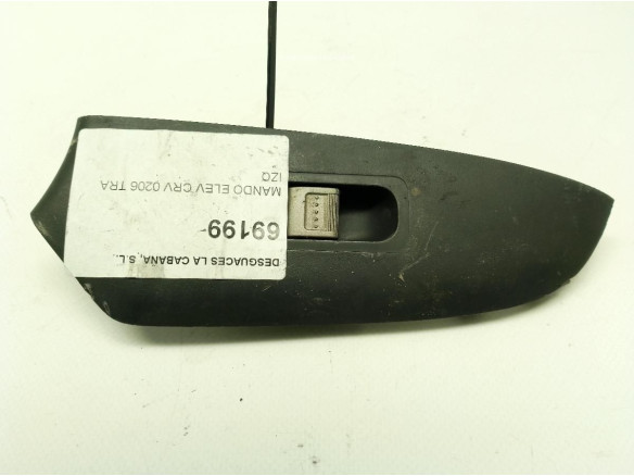 MANDO ELEVALUNAS PUERTA LAT TRA IZQ HONDA CR-V II (RD_)|Desguaces La Cabaña
