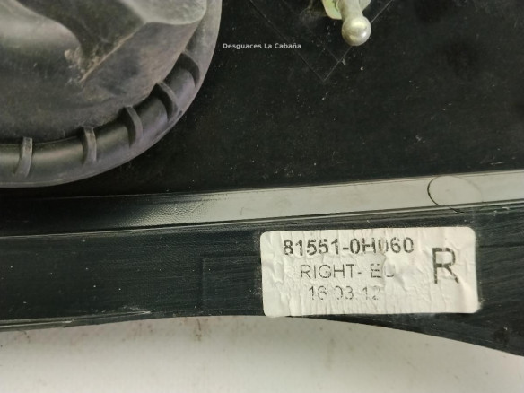 815510H060 PILOTO TRA DER EXT CITROEN C1 (PM_, PN_)|Desguaces La Cabaña