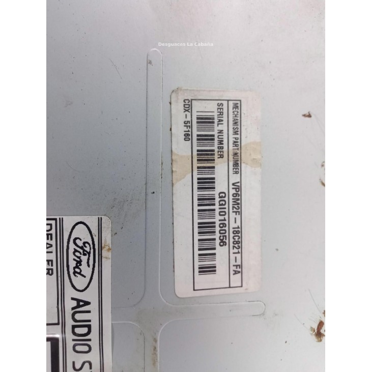 VP6M2F18C821FA MODULO RADIO FORD MONDEO IV (BA7) |Desguaces La Cabaña