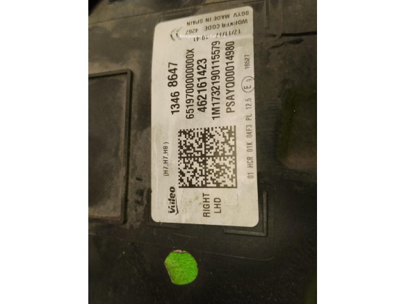 13468647 FARO DERECHO CITROEN C3 AIRCROSS II|Desguaces La Cabaña