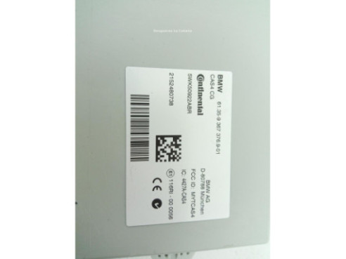 613593673769 MODULO ELECTRONICO 5 BMW X3 (F25) |Desguaces La Cabaña