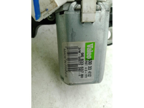 9840123780 MOTOR LIMPIAPARABRISAS TRA PEUGEOT PARTNER Tepee|Desguaces La Cabaña