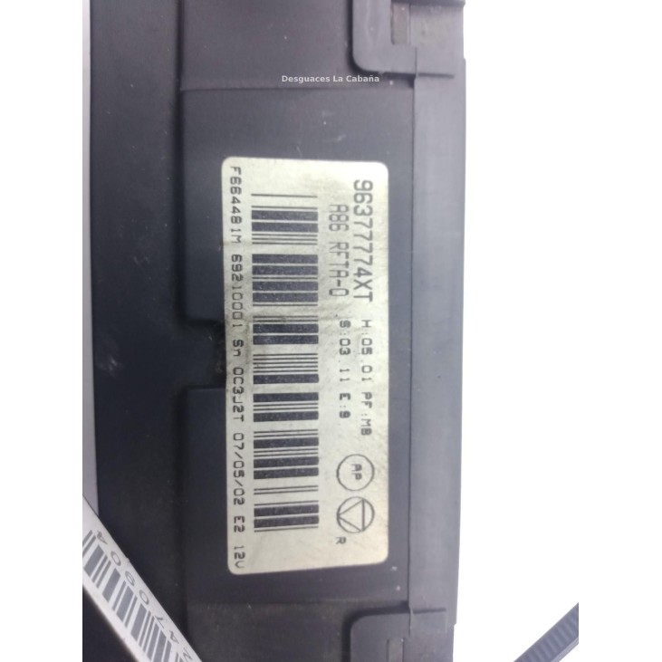 96377774XT MANDO CALEFACCION CITROEN C3 I (FC_) |Desguaces La Cabaña