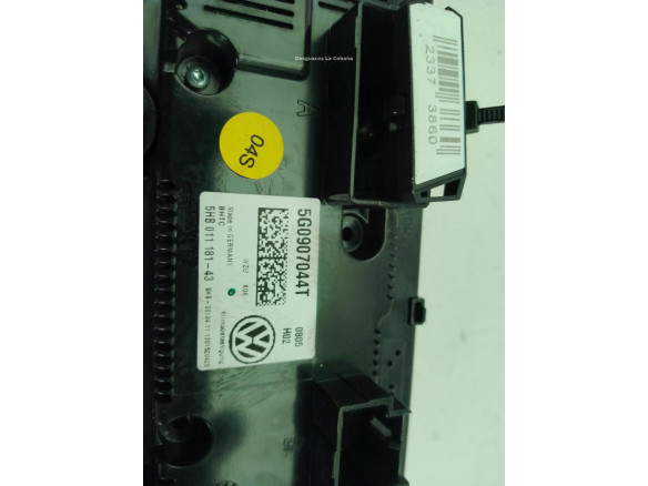 5G0907044CEWZU MANDO CLIMA VW GOLF VII (5G1, BQ1, BE1, BE2)|Desguaces La Cabaña