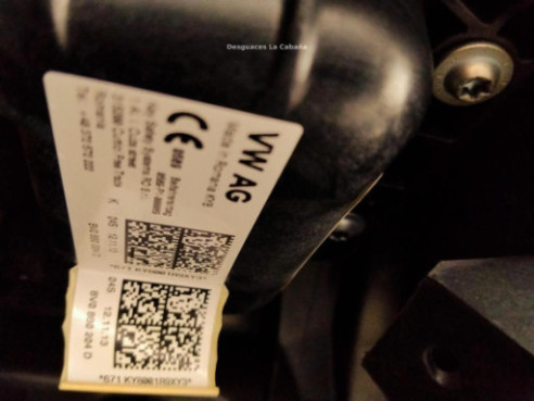  8V0880204D KIT AIRBAGS + SALPICADERO + CINTURONES O ANCLAJE + CENTRALIT VW GOLF VII (5G1, BQ1, BE1, BE2)|Desguaces La Cabaña