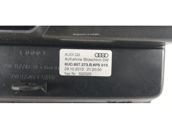 8U0857273B NAVEGADOR AUDI Q3 (8UB, 8UG) |Desguaces La Cabaña