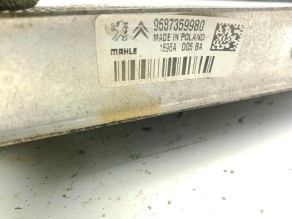 9687359980 RADIADOR AGUA PEUGEOT 508 |Desguaces La Cabaña