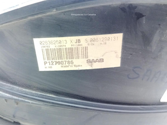 B21828, CUADRO INSTRUMENTOS SAAB 9-3 (YS3F) |Desguaces La Cabaña
