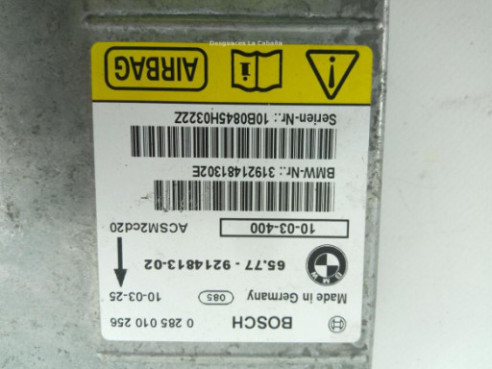 6577921481302 CENTRALITA AIRBAG BMW X5 (E70) |Desguaces La Cabaña