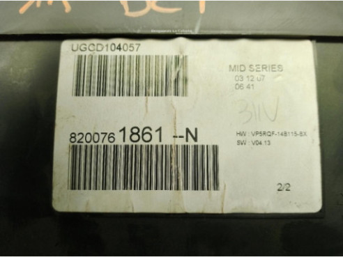8200761861N CUADRO INSTRUMENTOS RENAULT CLIO III (BR0/1, CR0/1)|Desguaces La Cabaña