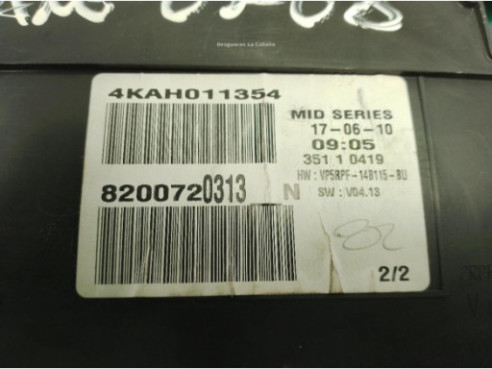 8200720313L CUADRO INSTRUMENTOS RENAULT MEGANE II (BM0/1_, CM0/1_)|Desguaces La Cabaña