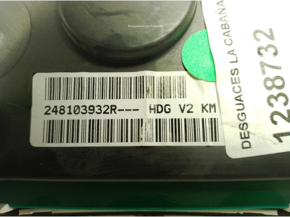 248103932R CUADRO INSTRUMENTOS DACIA LODGY|Desguaces La Cabaña