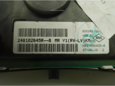 248102645R CUADRO INSTRUMENTOS DACIA DUSTER|Desguaces La Cabaña