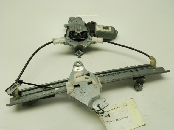 ELEVALUNAS PUERTA LAT TRA IZQ NISSAN QASHQAI / QASHQAI +2 I (J10, JJ10)|Desguaces La Cabaña