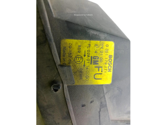 FARO IZQUIERDO OPEL VECTRA B Fastback (J96)|Desguaces La Cabaña