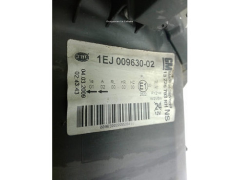 22831927 FARO DERECHO OPEL INSIGNIA A Sports Tourer (G09)|Desguaces La Cabaña