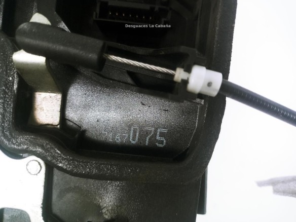 CERRADURA PUERTA LAT TRA IZQ BMW 5 (E60) |Desguaces La Cabaña
